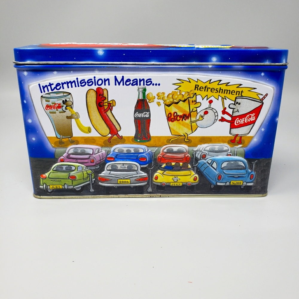 Coca-Cola Drive-In Tin With Lid